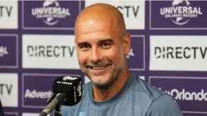 Read more about the article Guardiola laughing as Man City complete ‘marquee’ signing despite Arsenal offer and late Liverpool links