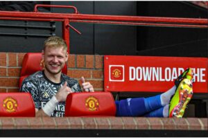 ARSENAL GOALKEEPER AARON RAMSDALE (IMAGE CREDIT: GETTY IMAGES)