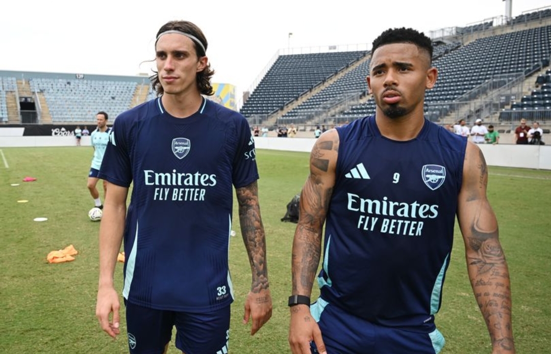 You are currently viewing Gabriel Jesus starts, Riccardo Calafiori waits for debut – Arsenal line ups vs Wolves