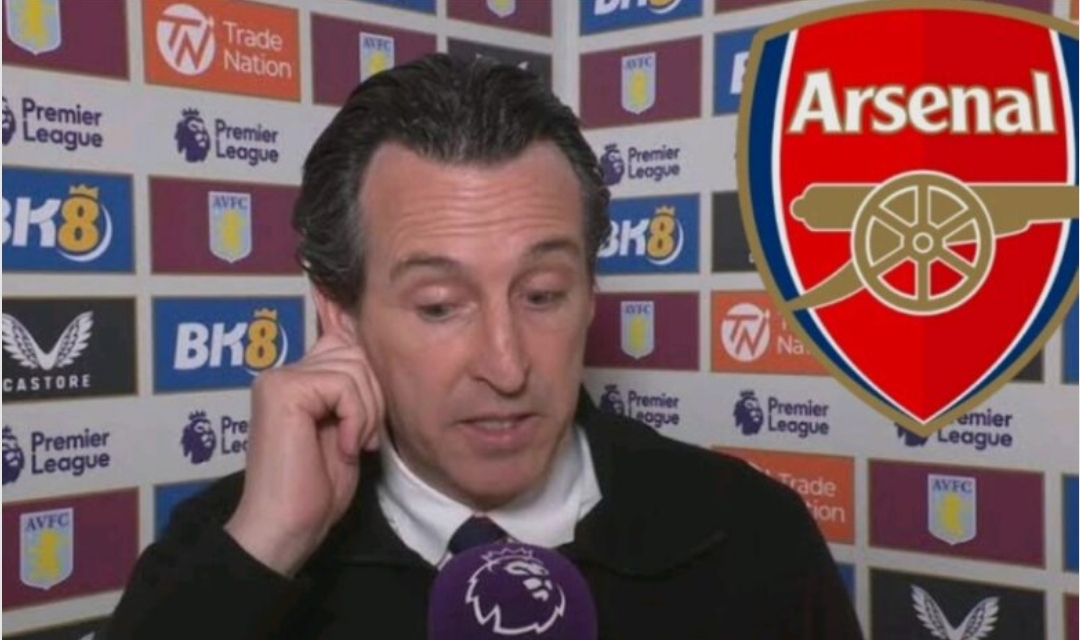 Read more about the article “I have warned my players to be very careful with Him because He is the only Arsenal player that will be a threat to us tomorrow,any contact with Him in the box is a penalty” , Unai Emery, Aston Villa manager, explains the one Arsenal player that his team should keep an eye on tomorrow.