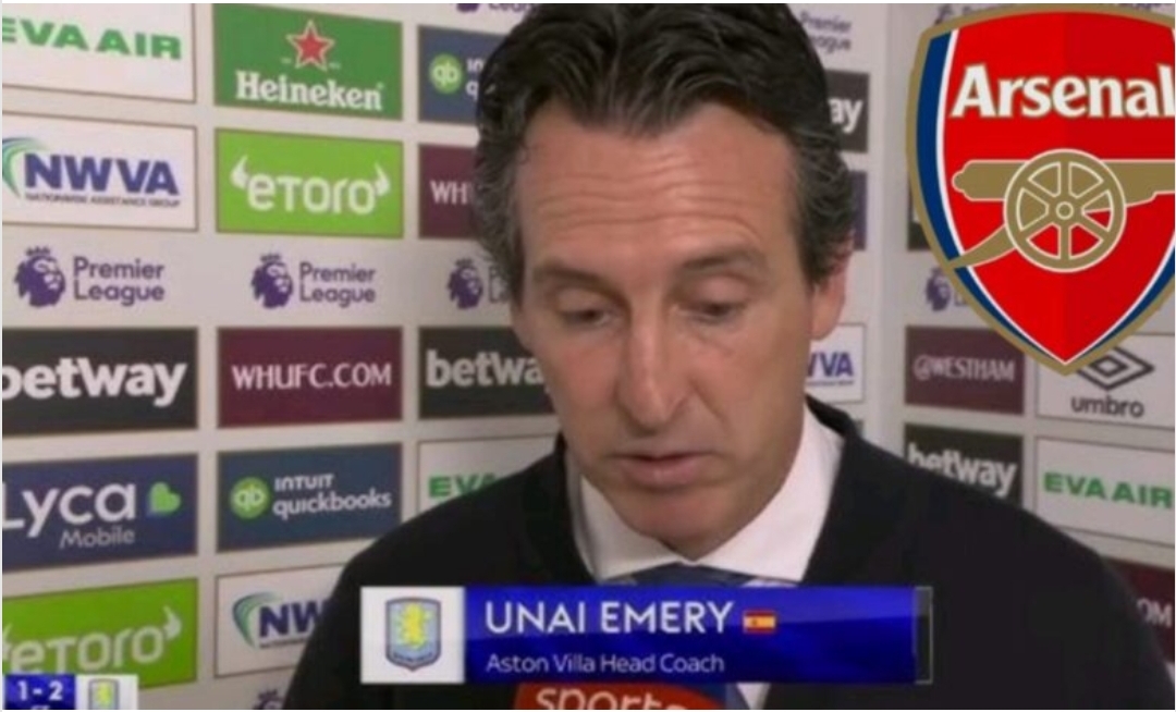 Read more about the article “The rest played well today but Arteta should take a bold step and stop Using this particular player if He wants to go far in this league”, Aston Villa manager Unai Emery warns Arteta to stop using One Arsenal player who missed three clear chances today