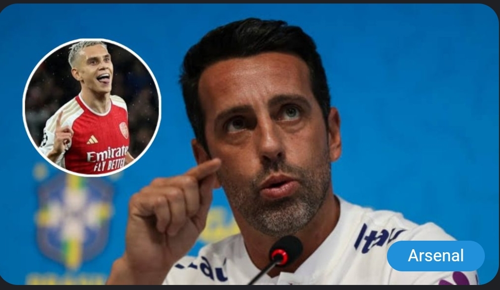 You are currently viewing “He’s going to be our Trossard; he’s getting older, but I can get Mikel Arteta to believe in him and accept him.”- Mikel Arteta has been persuaded to accept Arsenal’s late offer to sign a £70 million hitman, which is substantially similar to the Trossard deal, by Sporting Director Edu Gasper.