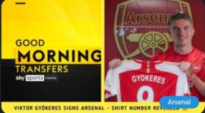 Read more about the article After reaching an agreement in the late summer, Arsenal is prepared to sign a “deadly” forward for £38 million. The player is guaranteed to score 30 goals for Arsenal this season.