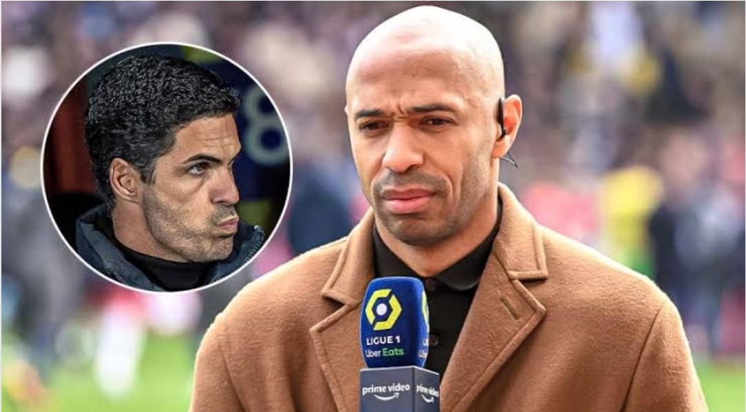 Read more about the article “I really wanted Mikel Arteta to sign him, but Arsenal wasn’t able to support him.”- The Arsenal emblem Thierry Henry regrets not signing the £50 star who was allegedly open to Arsenal but is currently excelling for rival Premier League teams