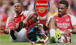 Read more about the article Jurrien Timber and Gabriel Jesus’ injuries were disclosed this morning, and coach Mikel Arteta provided a troubling update on the top players. Arteta indicated that Timber and Gabriel Jesus could return sooner than expected.