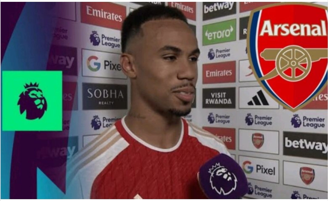 You are currently viewing “I returned the Man of the Match award to him because he deserved it more than me… He’s the best player I’ve ever played with so far”: Gabriel Magalhaes was stunned by his Arsenal teammate’s performance against Tottenham today.