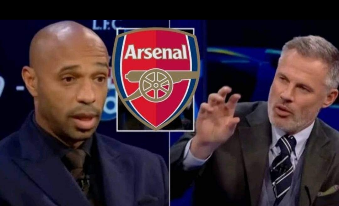 You are currently viewing “Arteta must not risk him against Man City on Sunday because they’re going to eat Arsenal up if he starts against them”- Arsenal Icon Thierry Henry and Skysport analyst Jamie Carragher agree Arsenal’s struggling star should not be in the starting lineup against Manchester City this weekend.