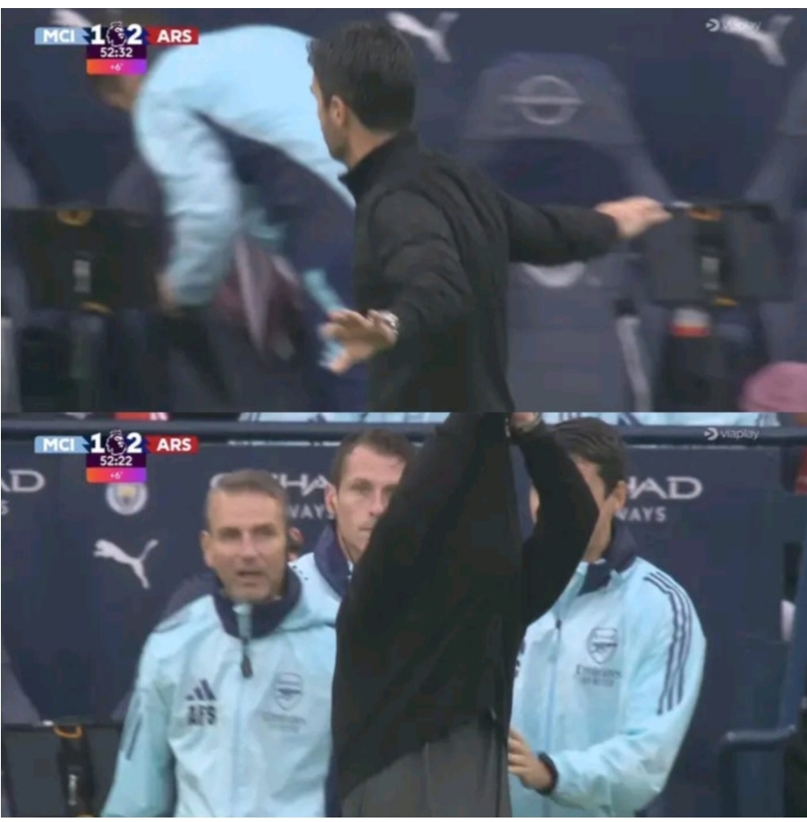 Read more about the article – RED CARD TROSSARD RIGHT BEFORE HALFTIME! WELL WELL WELL ARTETA CAN’T BELIEVE IT!